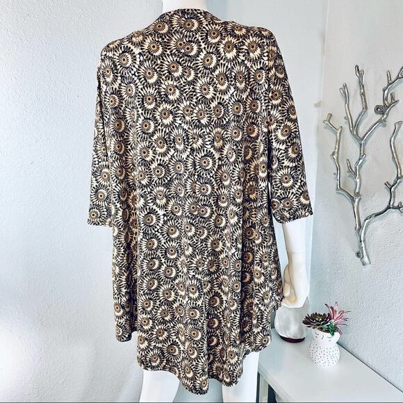 LuLaRoe Boho Patterned Open Front Cardigan Relaxed - Picture 7 of 11